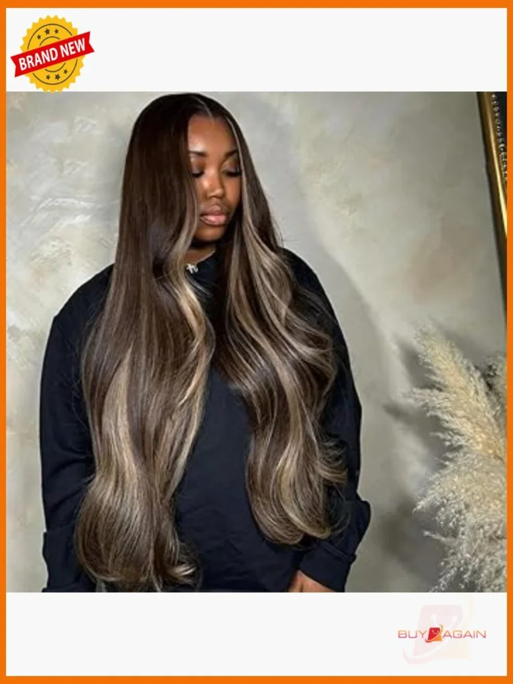 13x6 Body Wave Lace Front Wig Human Hair 180 Density Pre Plucked 26 Inch